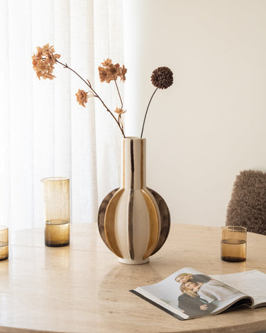 Grote Deco Vaas Verona Keramiek - Things I Like Things I Love