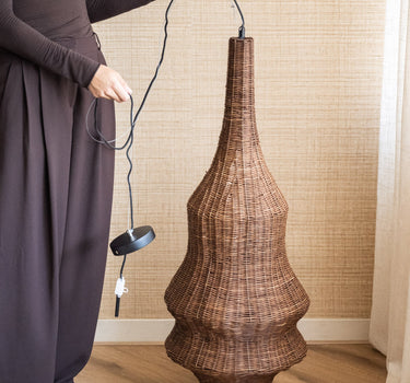 Grote Hanglamp Nemzor Rotan - Things I Like Things I Love