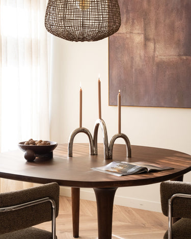 Grote Kandelaar Anni Chroom - Things I Like Things I Love