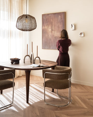 Grote Kandelaar Anni Chroom - Things I Like Things I Love