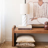 Grote Tafellamp Swirl Ivoor - Things I Like Things I Love