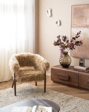 Grote Vaas Aron Glas Bruin - Things I Like Things I Love