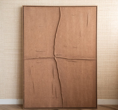 Grote Wanddecoratie Axiom Jute Terra - Things I Like Things I Love