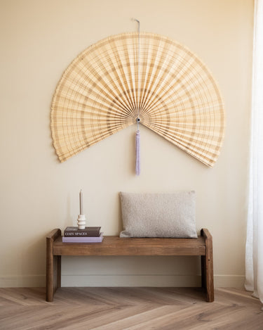 Grote Wanddecoratie Waaier Levy Bamboe - Things I Like Things I Love