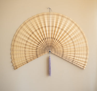 Grote Wanddecoratie Waaier Levy Bamboe - Things I Like Things I Love