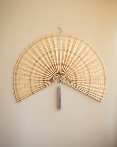Grote Wanddecoratie Waaier Levy Bamboe - Things I Like Things I Love