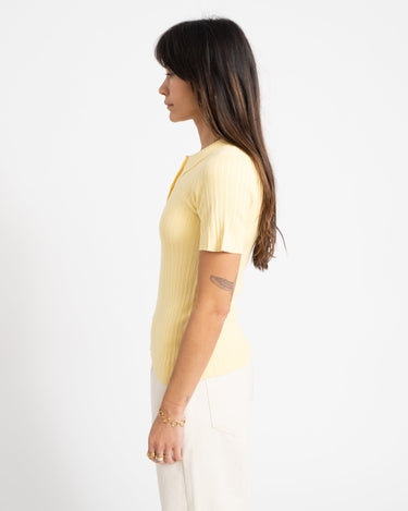 Hadley Tight Polo Knit Sunlight - Things I Like Things I Love
