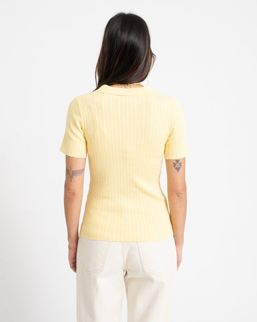 Hadley Tight Polo Knit Sunlight - Things I Like Things I Love