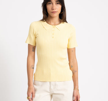 Hadley Tight Polo Knit Sunlight - Things I Like Things I Love
