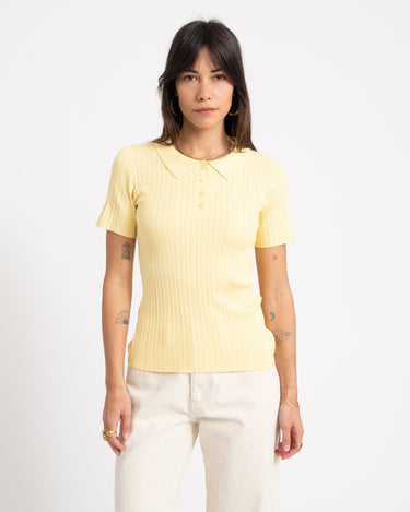 Hadley Tight Polo Knit Sunlight - Things I Like Things I Love