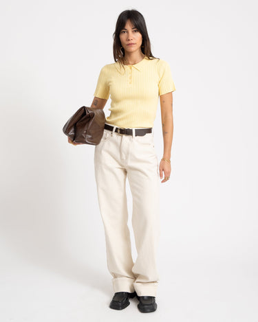 Hadley Tight Polo Knit Sunlight - Things I Like Things I Love