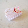 Hair Claw Clip Lucky Cat White - Things I Like Things I Love