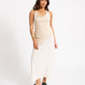 Halterneck Knitted Dress Zand - Things I Like Things I Love
