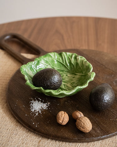 Hand - Painted Bowl Cabbage Leaf - Things I Like Things I Love