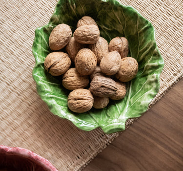 Hand - Painted Bowl Cabbage Leaf - Things I Like Things I Love