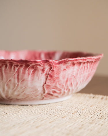 Hand - Painted Bowl Cabbage Pink - Things I Like Things I Love