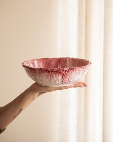 Hand - Painted Bowl Cabbage Pink - Things I Like Things I Love