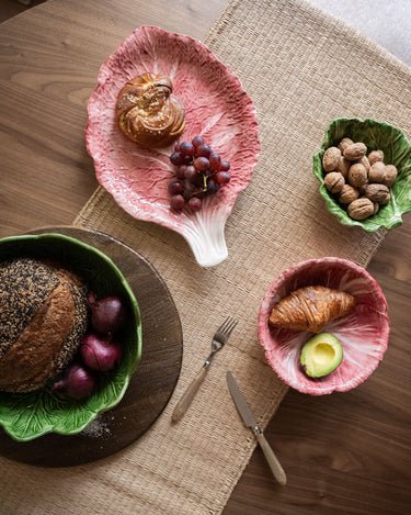 Hand - Painted Bowl Cabbage Pink - Things I Like Things I Love