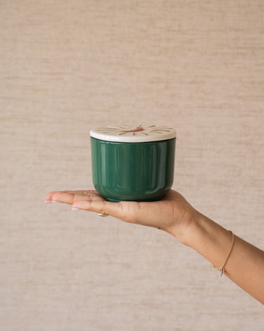 Hand - Painted Candle Charmed Chili Pepper & Mango - Things I Like Things I Love