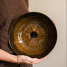 Hand - painted Serving Bowl Cycle Brown - Things I Like Things I Love