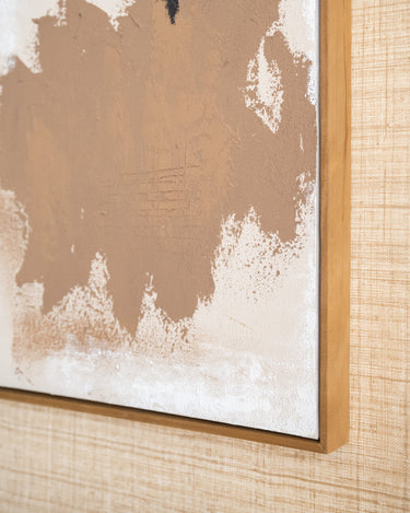 Hand - Painted Wall Art Esauira Brown - Things I Like Things I Love