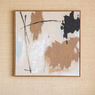 Hand - Painted Wall Art Esauira Brown - Things I Like Things I Love