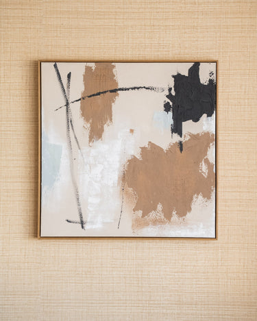 Hand - Painted Wall Art Esauira Brown - Things I Like Things I Love