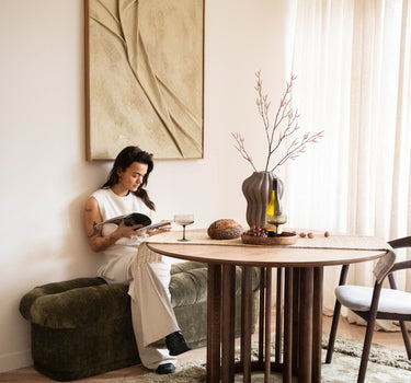 Hand - Tufted Rug Tura Olive Green - Things I Like Things I Love