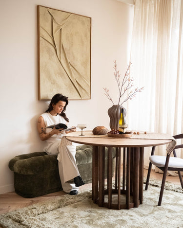 Hand - Tufted Rug Tura Olive Green - Things I Like Things I Love