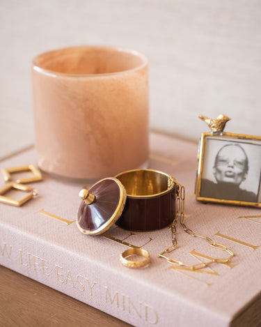 Handgemaakt Doosje Bailey Bordeaux - Things I Like Things I Love