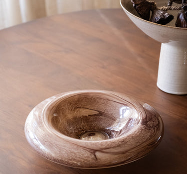 Handgemaakte Deco Schaal Jade Glas - Things I Like Things I Love