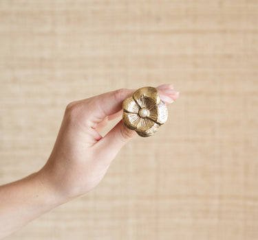 Handgemaakte Kastknop Zoey Bloem - Things I Like Things I Love