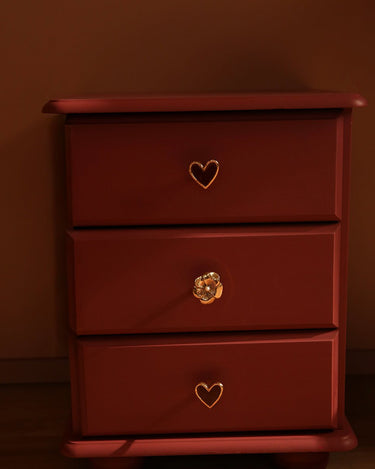 Handgemaakte Kastknop Zoey Bloem - Things I Like Things I Love