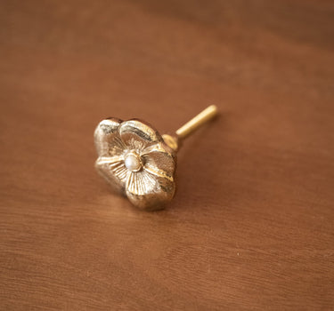 Handgemaakte Kastknop Zoey Bloem - Things I Like Things I Love