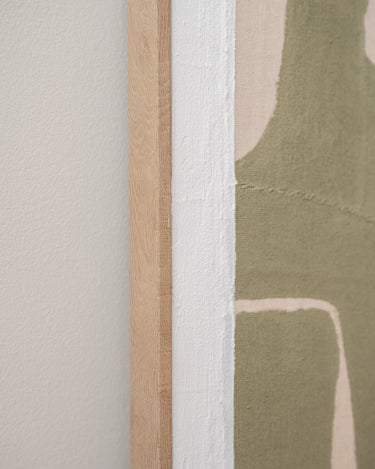 Handgeschilderd Schilderij Isa Groen - Things I Like Things I Love