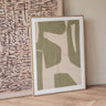 Handgeschilderd Schilderij Isa Groen - Things I Like Things I Love