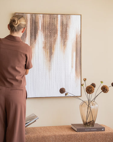 Handgeschilderde Groot Schilderij Dominica - Things I Like Things I Love