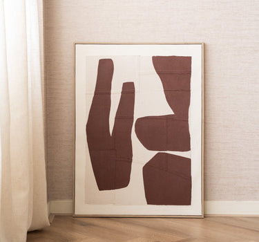 Handgeschilderde Schilderij Isa Bordeaux - Things I Like Things I Love