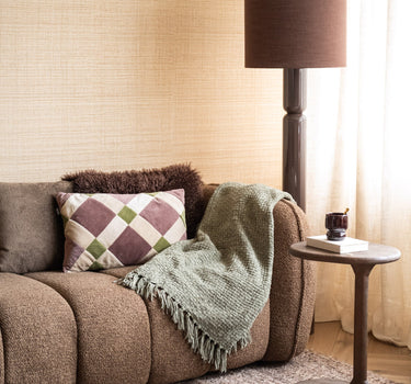 Handgeweven Plaid Mule Groen - Things I Like Things I Love