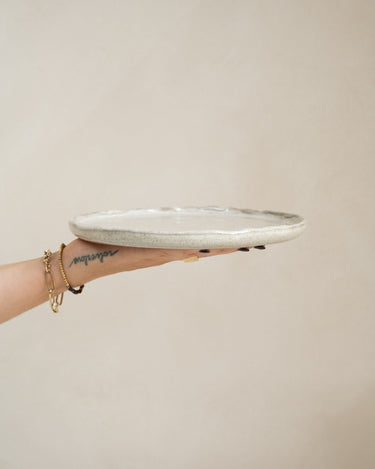 Handmade Breakfast Plate Serpa Beige - Things I Like Things I Love