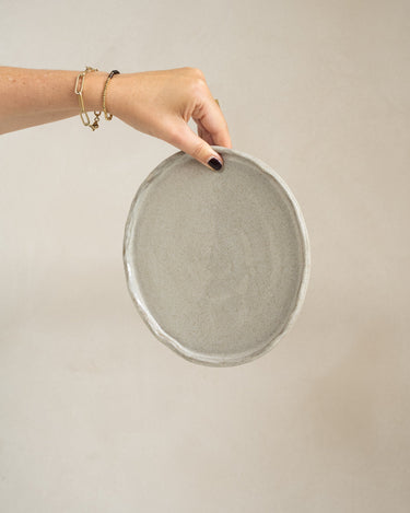 Handmade Breakfast Plate Serpa Beige - Things I Like Things I Love