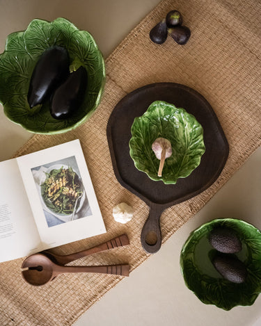 Handmade Cabbage Leaf Bowl - Things I Like Things I Love