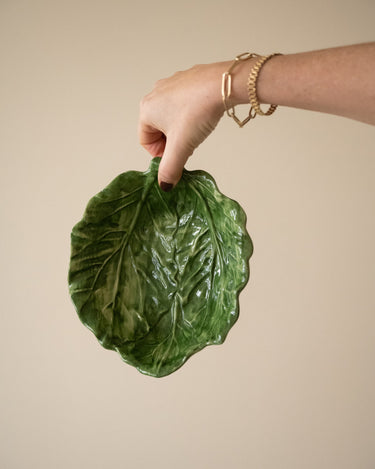 Handmade Cabbage Leaf Bowl - Things I Like Things I Love