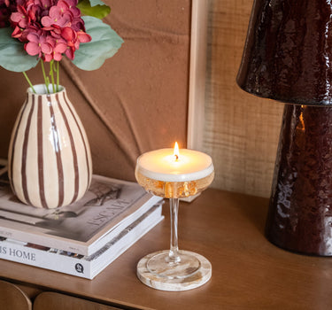 Handmade Candle Champagne - Things I Like Things I Love