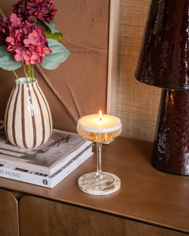 Handmade Candle Champagne - Things I Like Things I Love