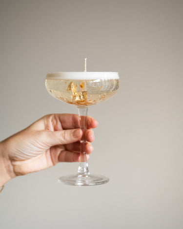 Handmade Candle Champagne - Things I Like Things I Love