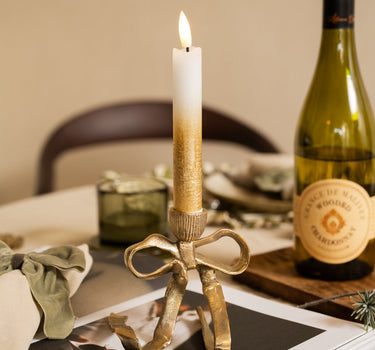 Handmade Candle Holder Riley Ribbon - Things I Like Things I Love