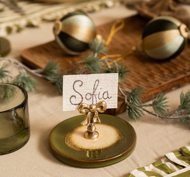 Handmade Card Holder Bowie Bow - Things I Like Things I Love