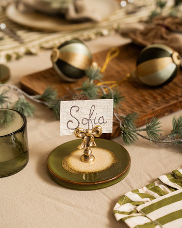 Handmade Card Holder Bowie Bow - Things I Like Things I Love