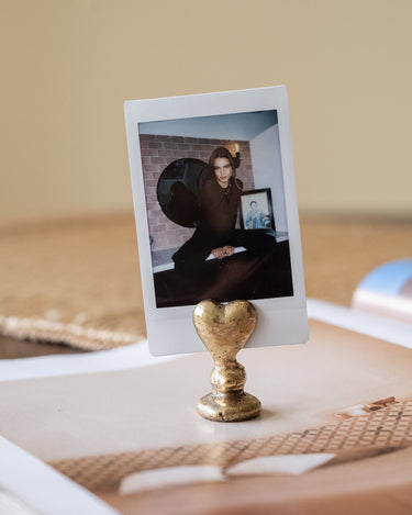 Handmade Card Holder Holly Heart - Things I Like Things I Love